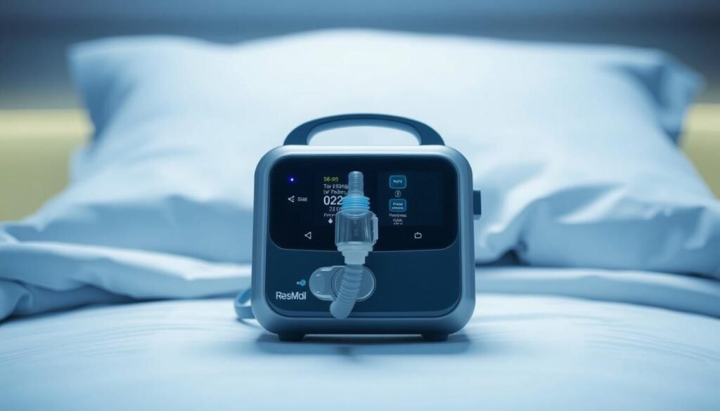 生成圖片：瑞思邁AirMini旅行用睡眠呼吸機