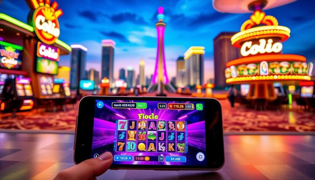 Lucky Cola Casino mobile gaming