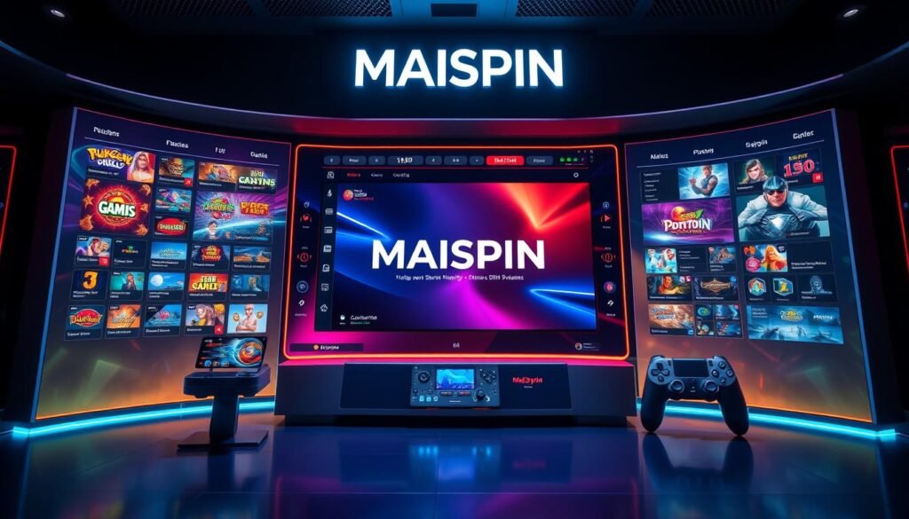 MAISPIN線上娛樂平台介面