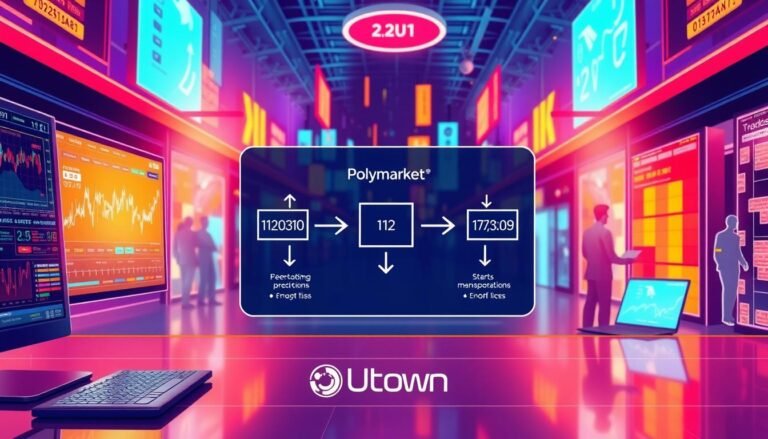 polymarket交易機制和運作方式的示意圖